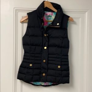 Lily Pulitzer down vest